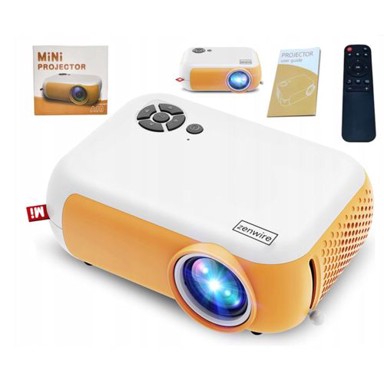 ZENWIRE Mini projektor A10, LED tehnologija, 1080p rezolucija